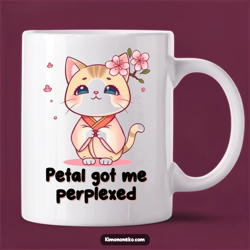 Funny Kawaii Kimono Cat Surprise Mug: A Hilarious Gift for Cat Lovers