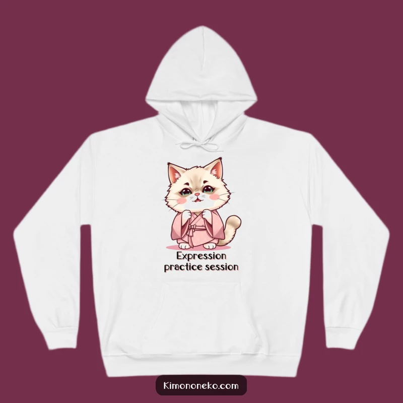 Funny Kawaii Ragdoll Cat Kimono Hoodie - Cozy Cute Anime Wear