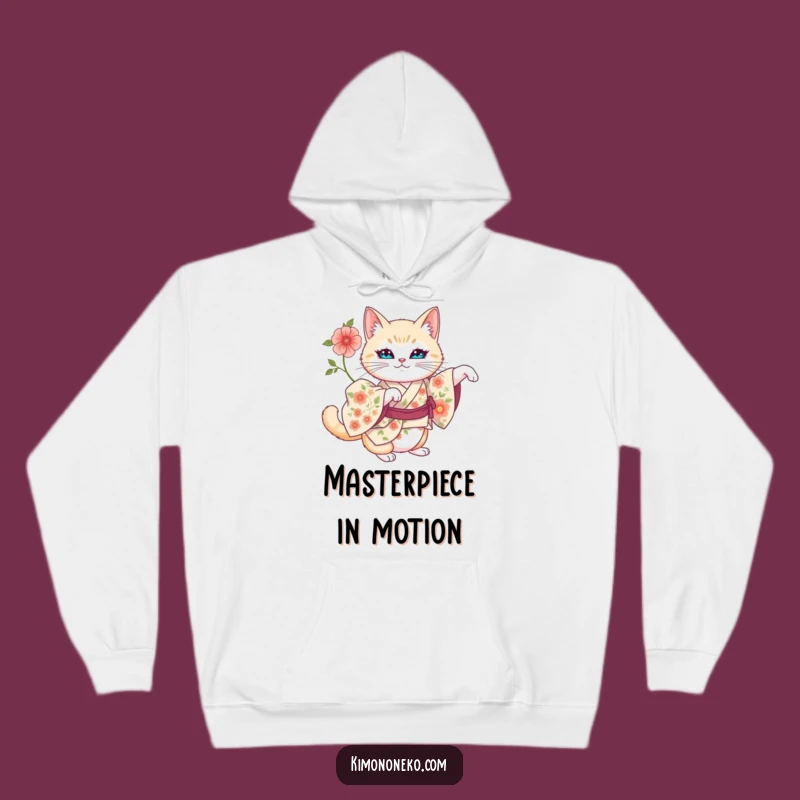 Funny Artistic Cat Kimono Hoodie: Supreme Comfort & Style