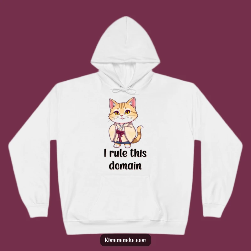 Funny Majestic Cat Kimono Hoodie: Cozy Comfort Meets Proud Feline Art Gift