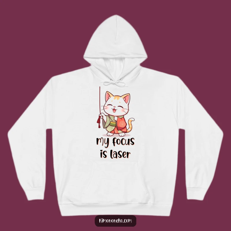 Funny Kawaii Cat Kimono Hoodie: Cozy Kitten Wear, Perfect Funny Cat Gift