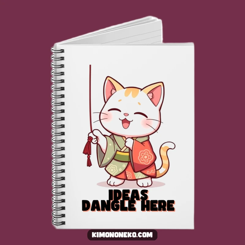 Funny Kawaii Cat Kimono Notebook: Playful Journal, Creative Funny Gift Idea